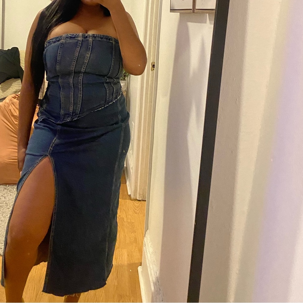 Zara denim dress